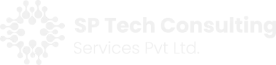 SP Tech Consulting Logo white
